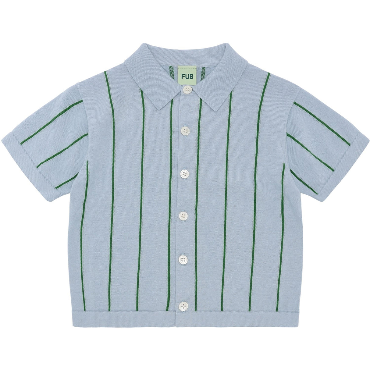 FUB Pale Blue/Pine Skjorta