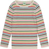 FUB Multi Stripe Rib Blus