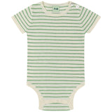 FUB Ecru/Apple Melange Baby SS Body