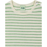 FUB Ecru/Apple Melange Baby SS Body