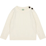 FUB Ecru Baby Zigzag Crew