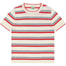FUB Ecru/Red Striped T-shirt