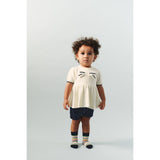 FUB Ecru Rosett Topp