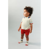 FUB Ecru Pointelle Pikétröja