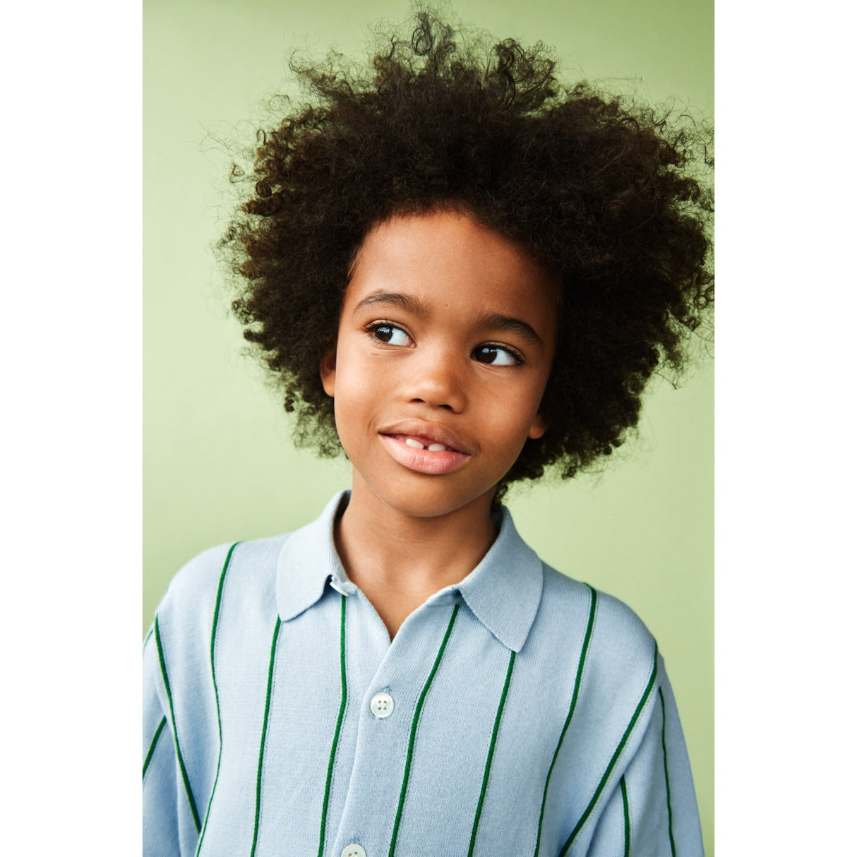 FUB Pale Blue/Pine Skjorta