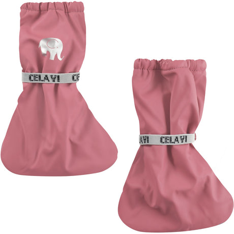 CeLaVi Rose Wine Quiltad Pu-Footies