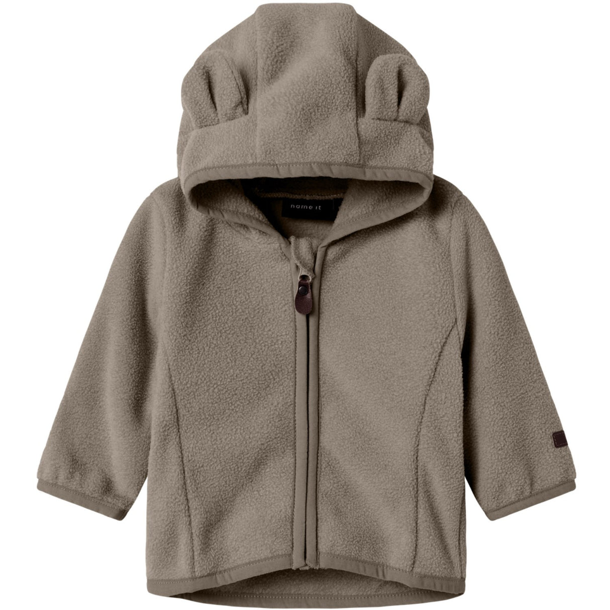 Name It Walnut Nbnmeeko Fleece Jacka Melange Noos