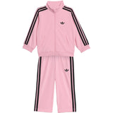 adidas Originals Light Pink/Black Firebird Ts Sweat Sett