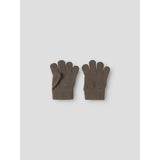 Name It Fossil Nmnmagic Stickad Handskar