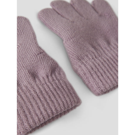 Name It Keepsake Lilac Nmnmagic Stickad Handskar