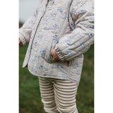 Petit Piao Oxford Tan Boat AOP PPEver Thermo Jacka