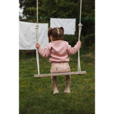 Petit Piao Dusty Rose PPEllen Stickad Pullover