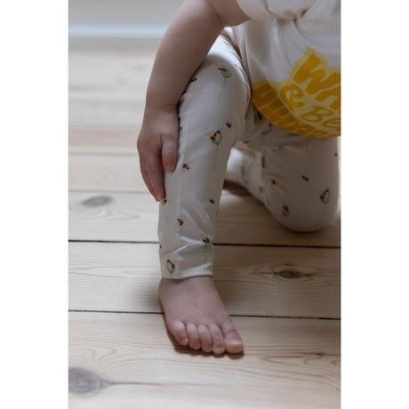 Petit Piao Eggnog Bee Aop Ppjubii Leggings