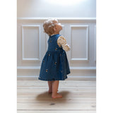 Petit Piao Light Blue Denim Emb Ppjubii S_L Denim Klänning