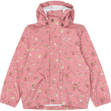 Petit Piao Dusty Rose Strawberry AOP PPDai Regnkläder Sett
