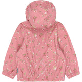 Petit Piao Dusty Rose Strawberry AOP PPDai Regnkläder Sett W. Susp.