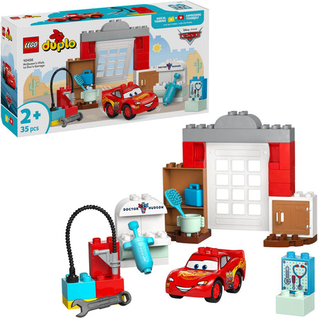 LEGO® DUPLO Disney TM - Lynet McQueens Besøg I Docs Værksted 10456