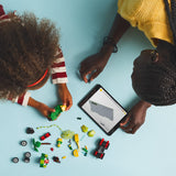 LEGO® Spidey - Spin Och Electros Jagt I Dinosaurkøretøjer 11198