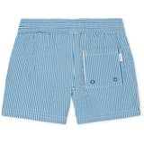 Les Deux Kids Palace Blue Stan Stripe Swim Shorts