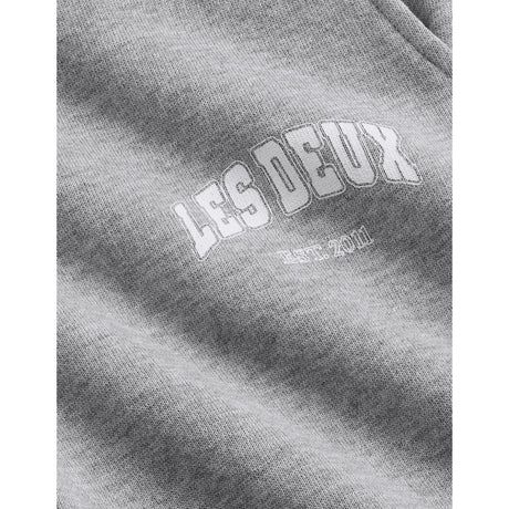 Les Deux Kids Grey Melange Hoop Sweatpants