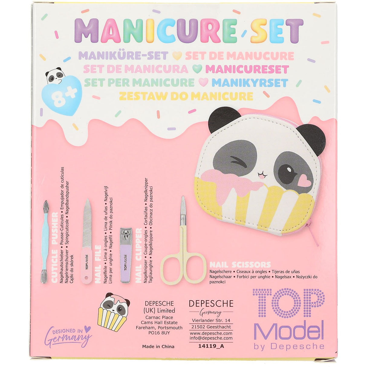 TOPModel Candy Glam Manicure Sett