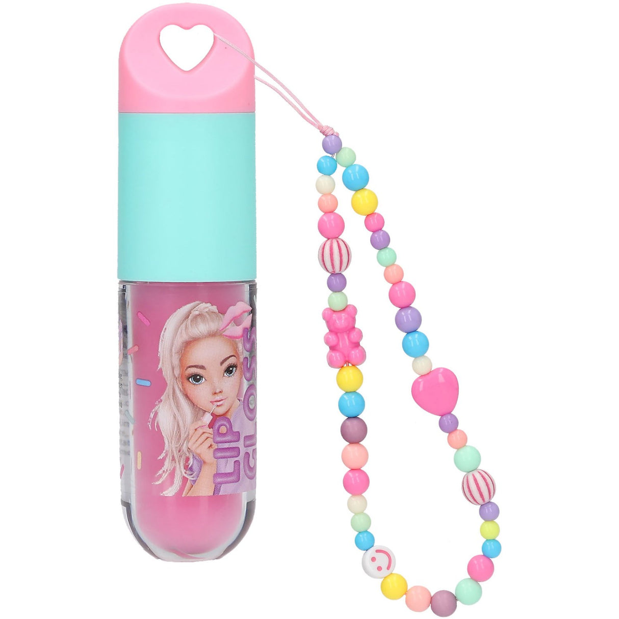 TOPModel Candy Glam Läppglans Och Perlekæde Sett