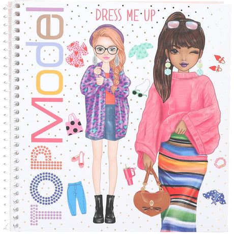TOPModel Dress Me Up Stickersbog