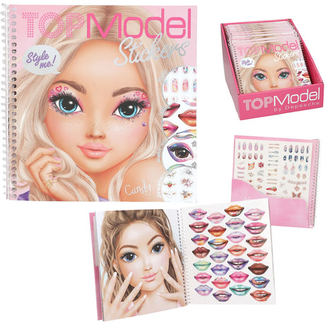TOPModel Dress Me Up Face Stickerbog