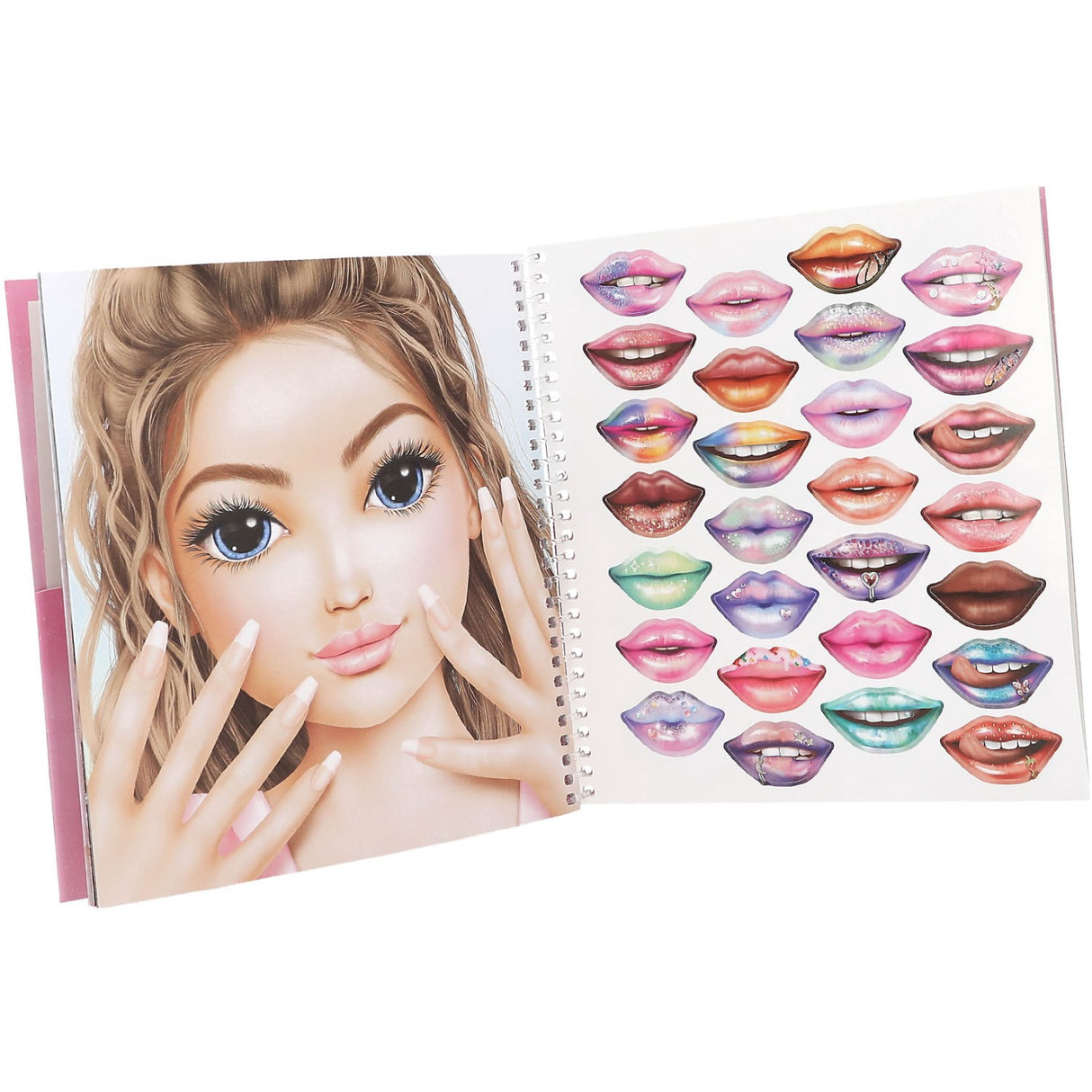 TOPModel Dress Me Up Face Stickerbog