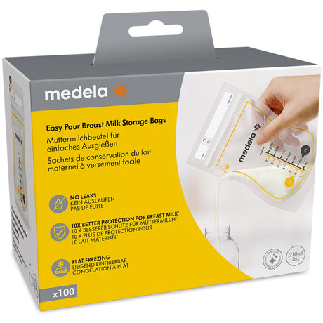 medela Easy Pour Bevaringsposer Til Brystmælk