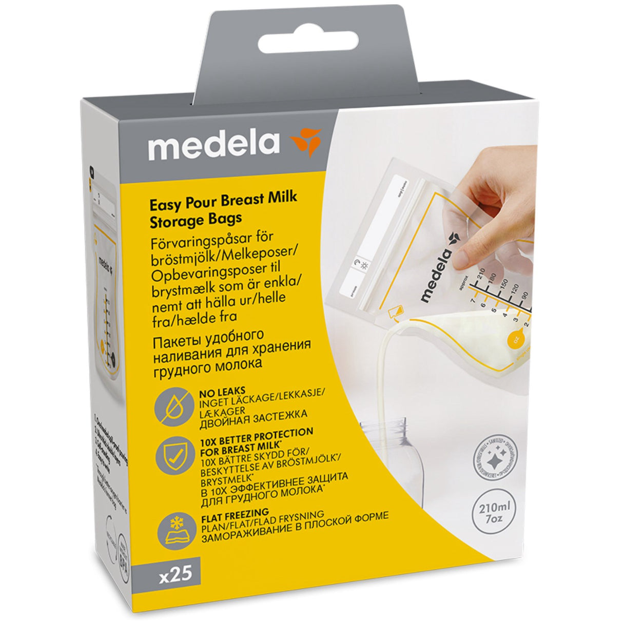 medela Easy Pour Bevaringsposer Til Brystmælk