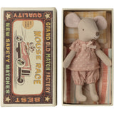 Maileg Storesøster Mus I Tændstikæske