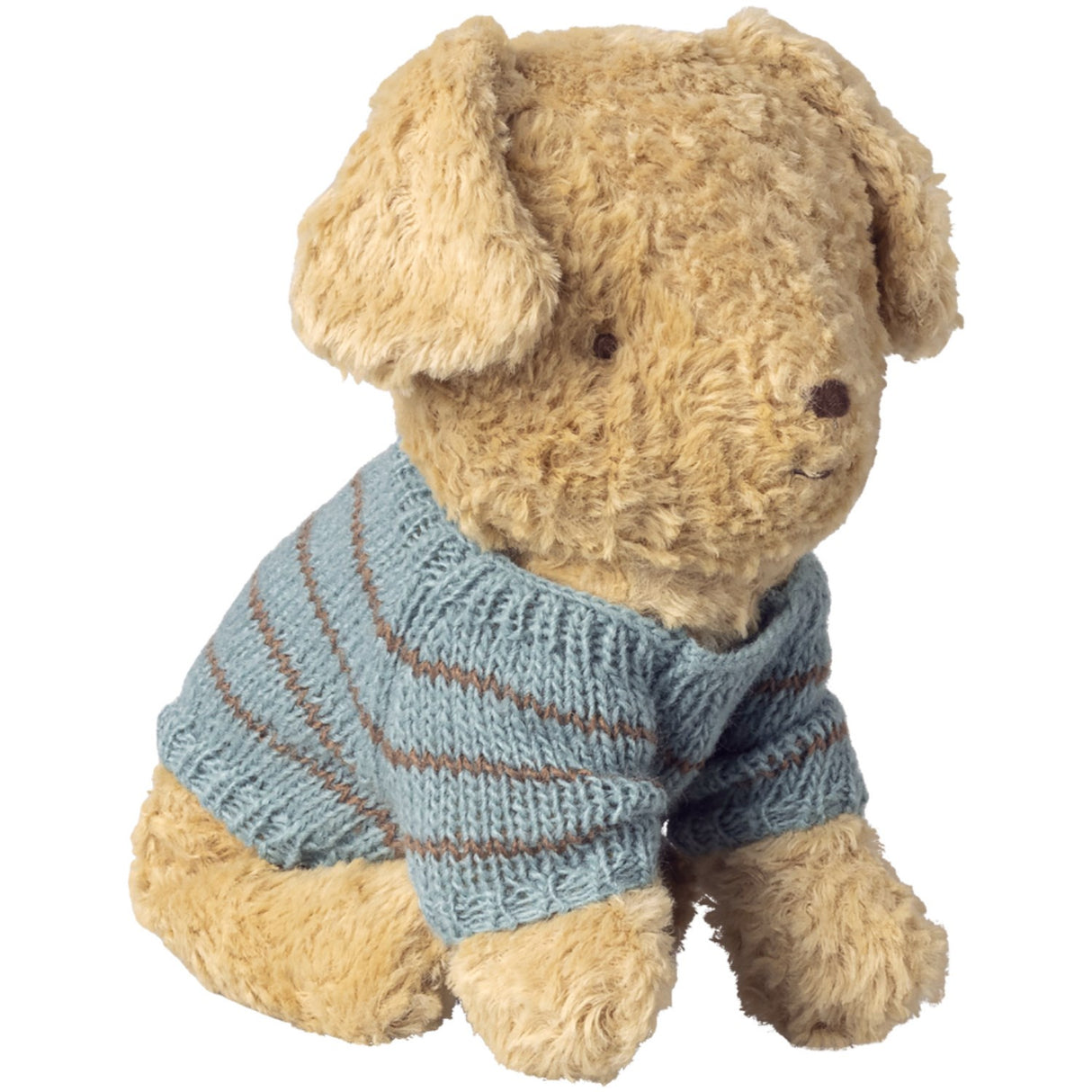Maileg Hvalpetilbehør , Small, Stickad Sweater - Lys Blå