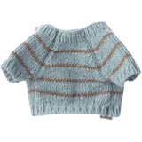 Maileg Hvalpetilbehør , Small, Stickad Sweater - Lys Blå