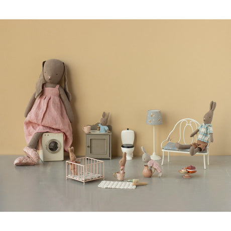 Maileg Kanin, Størrelse 4 - Brun - Klänning Och Sko