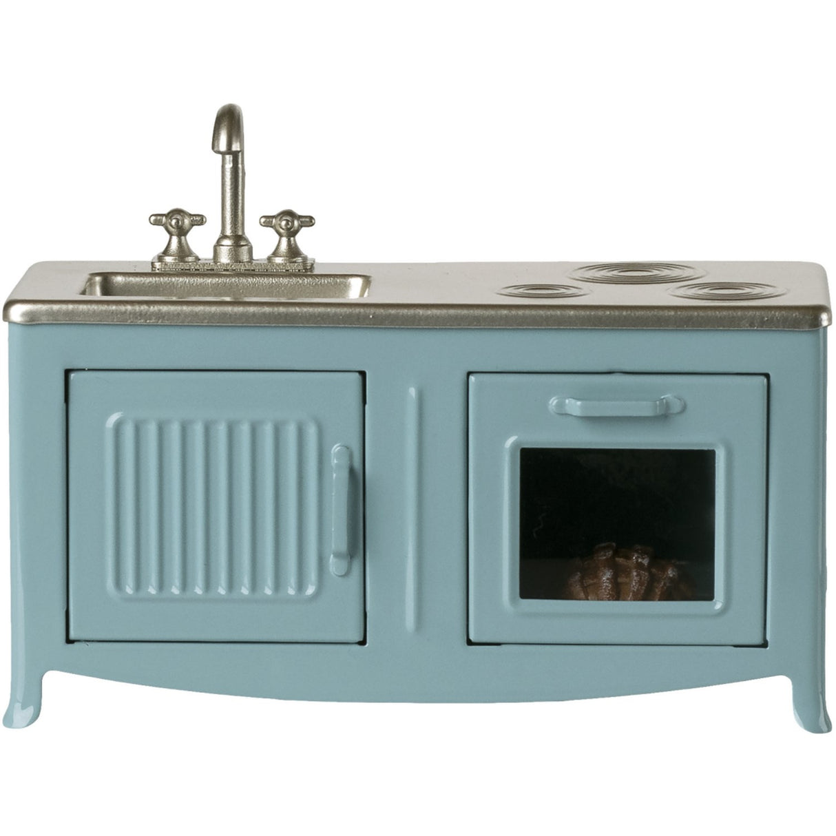 Maileg Køkken, Mus - Blå