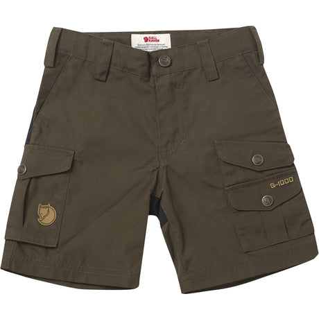 Fjällräven Dark Olive Kids Vidda Shorts