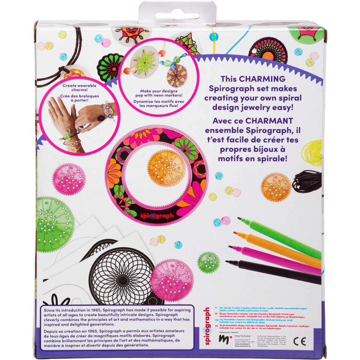 Spirograph® Shrink Charms Sett