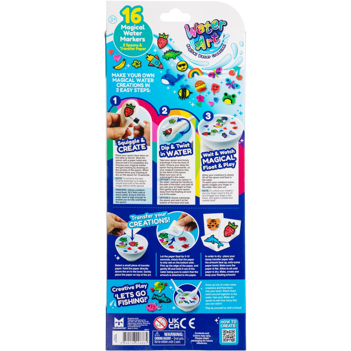 Water Art Sett Med 16 Markörer