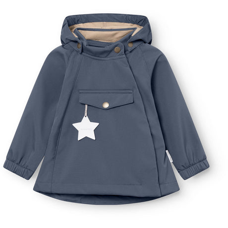 Mini A ture Ombre Blue Matwai Softshell Jacket. Grs