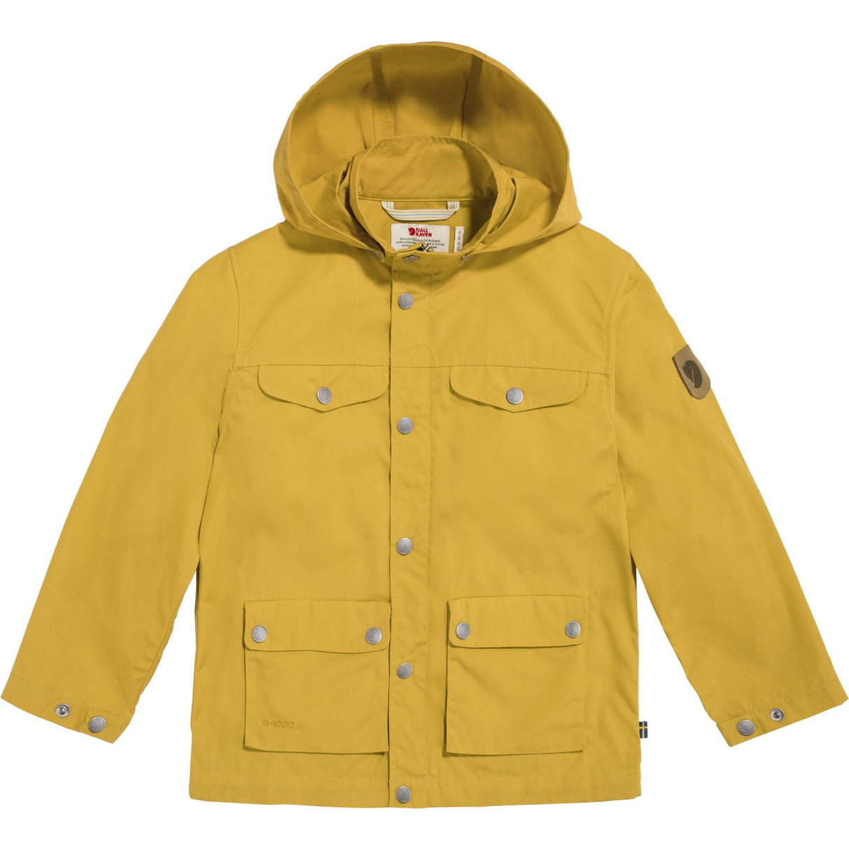 Fjällräven Mustard Yellow Kids Greenland Jacka