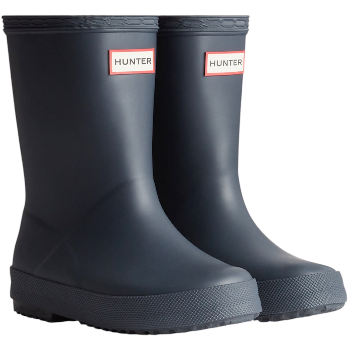 Hunter Hunter Navy Kids First Gummistövlar