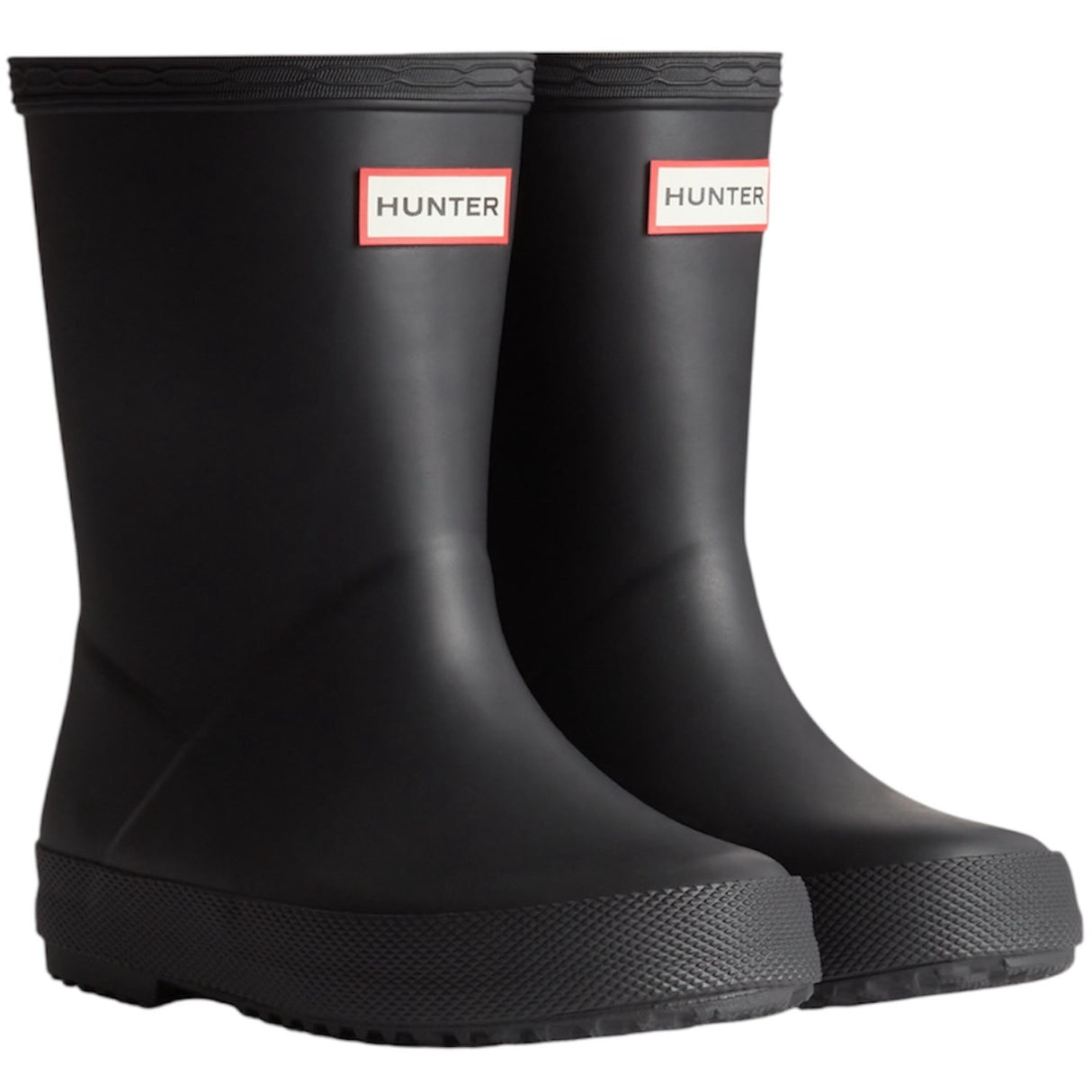 Hunter Black Kids First Gummistövlar