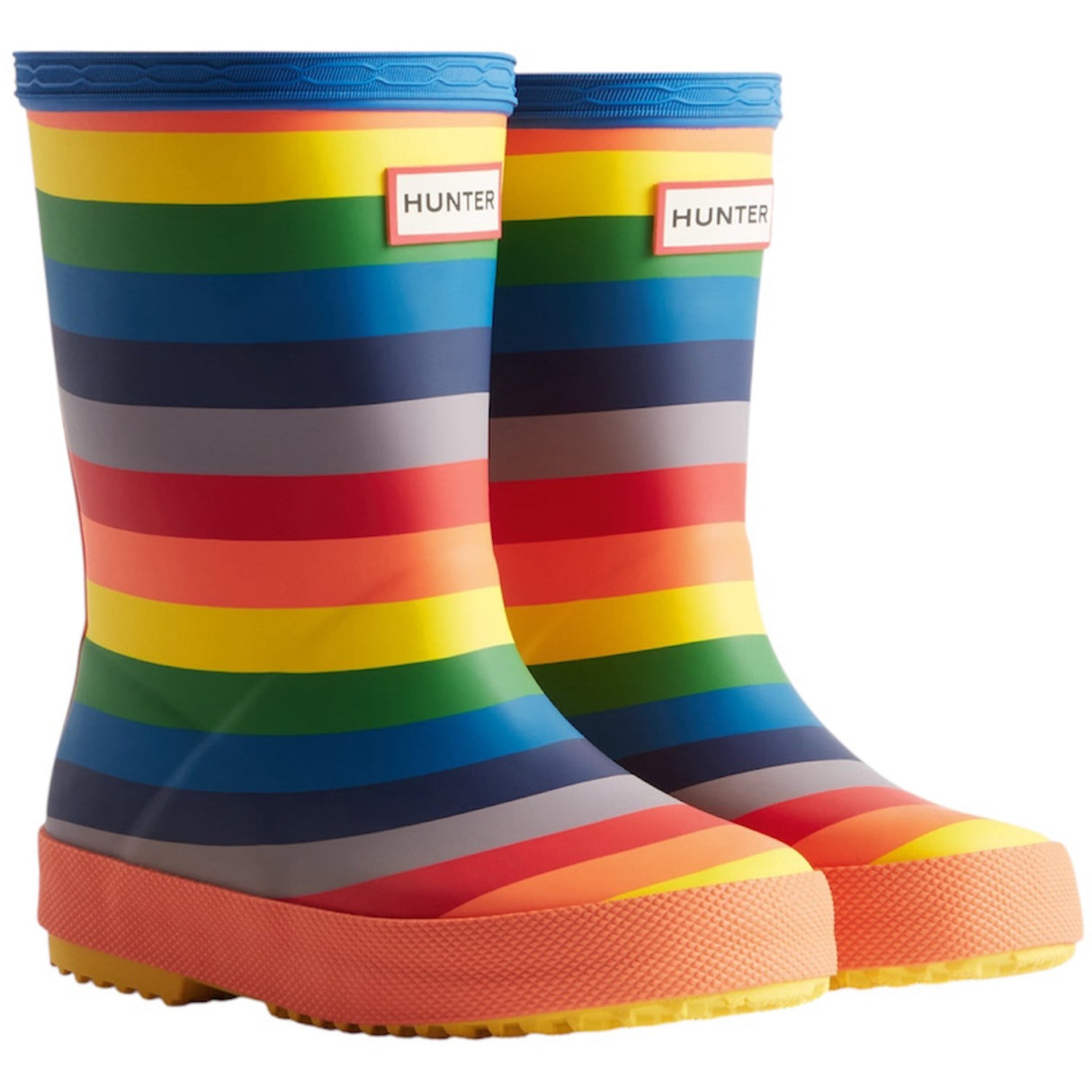Hunter Multi Kids First Rainbow Gummistövlar