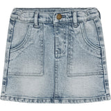 En Fant Light Blue Denim Kjol Denim