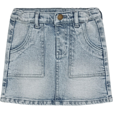 En Fant Light Blue Denim Kjol Denim