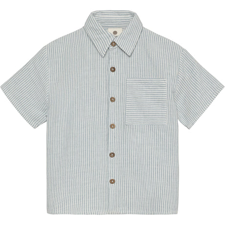 En Fant Citadel Skjorta Ss Muslin Stripe