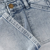 En Fant Light Blue Denim Shorts Denim Bermuda