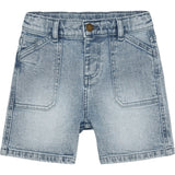 En Fant Light Blue Denim Shorts Denim Bermuda
