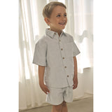 En Fant Citadel Skjorta Ss Muslin Stripe